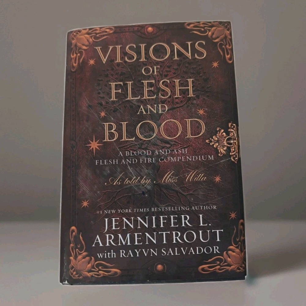 Visions of Flesh and Blood : A‎ Blood and Ash/Flesh and Fire Damaged Back HC